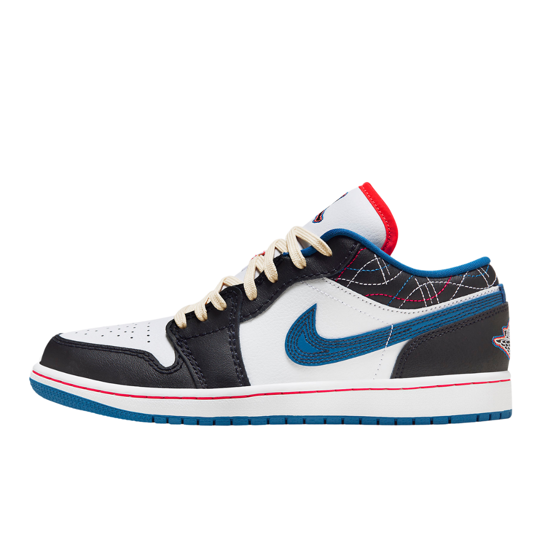 Jordan 1 Low SE Industrial Blue Sashiko