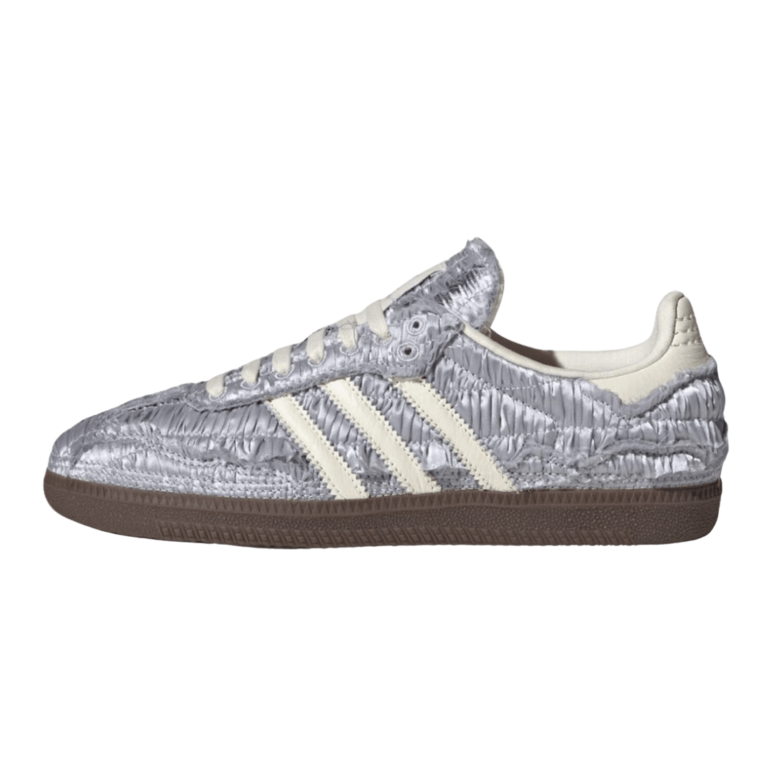 Adidas Samba OG Caroline Hu Satin Silver Metallic (Women's)