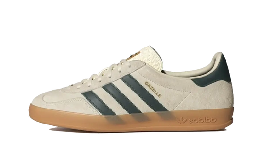 Gazelle Indoor Cream White Collegiate Green Gum