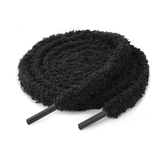 FLUFFY LACES - BLACK