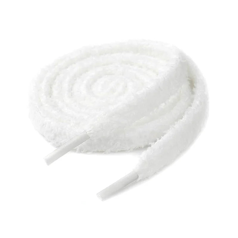 FLUFFY LACES - WHITE